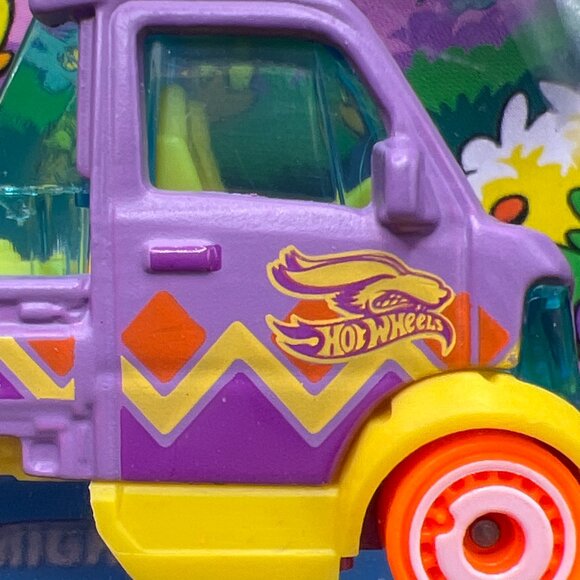Hot Wheels 2025 Spring Edition Purple Mighty K from Spring Easter Set - Picture 4 of 7